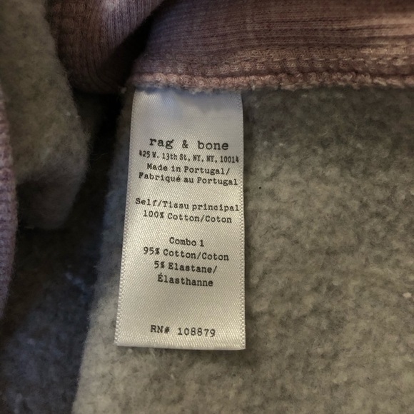 rag & bone Light Pink Crew Neck Sweater - Picture 12 of 12